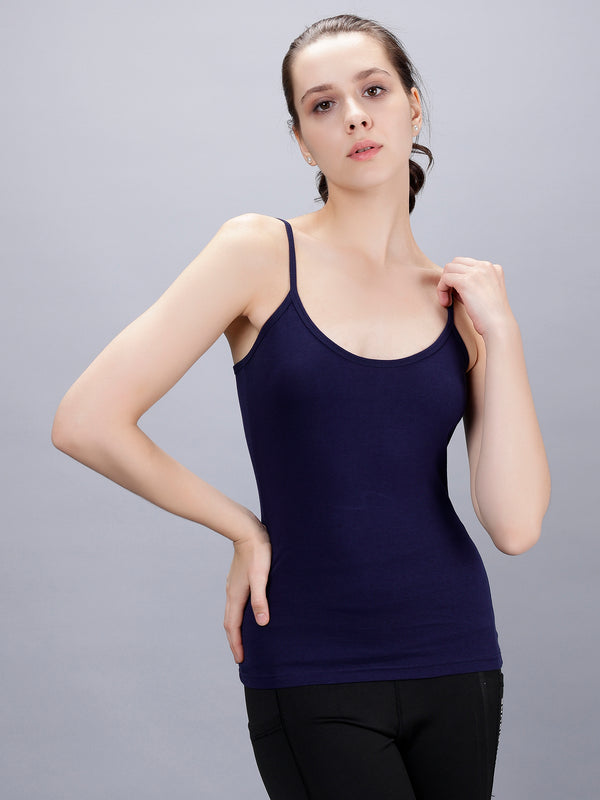 Classic Navy Camisole | WOMINK