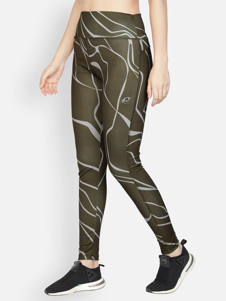 Women's Printed Active Trackpant - WOMINK