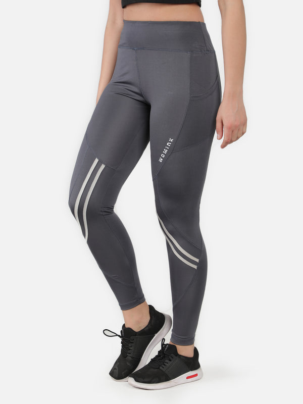 Active Selfcut Tights for Women - Grey